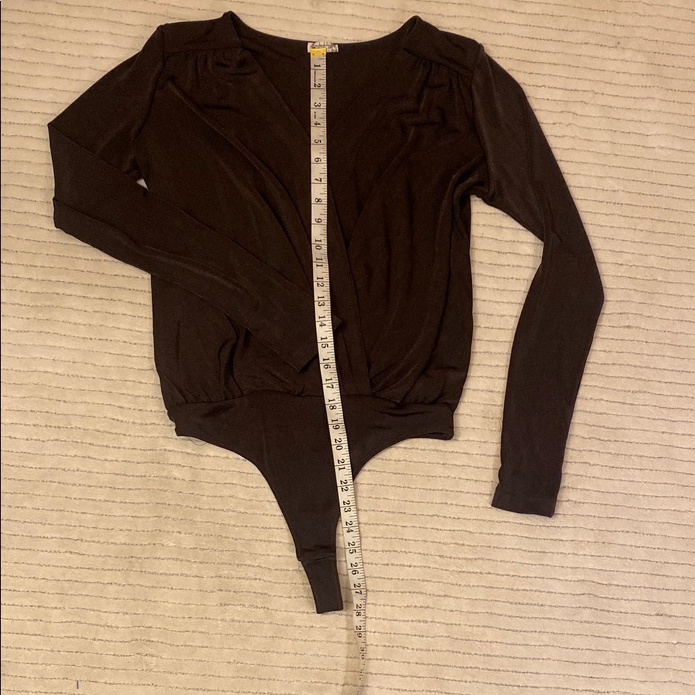 INTIMATELY FREE PEOPLE.Elegant Brown Bodysuit Top. - Picture 5 of 7